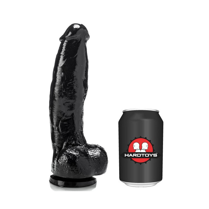 HardToys Dildo DP1018V 19 x 6cm Noir